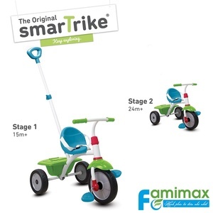 Xe đạp trẻ em 3 bánh Smart Trike Fun 2 trong 1