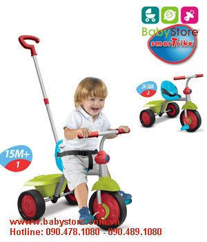 Xe đạp trẻ em 3 bánh Smart Trike Fun 2 trong 1