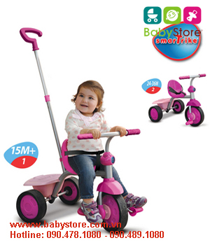 Xe đạp trẻ em 3 bánh Smart Trike Fun 2 trong 1