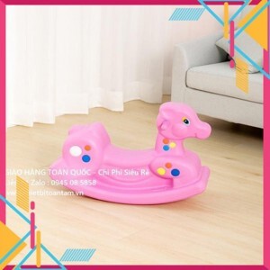 Xe bập bênh nai có bảo hiểm (nhựa Chợ Lớn)