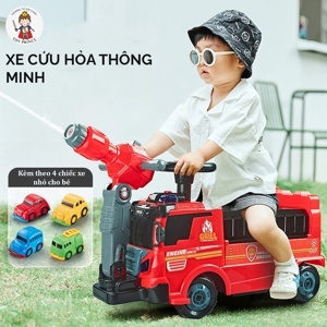 Xe chòi chân cứu hỏa có nhạc