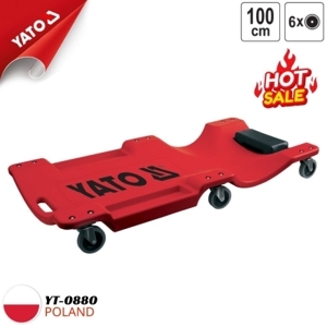 Xe chui gầm sửa chữa ô tô 6 bánh Yato YT-0880