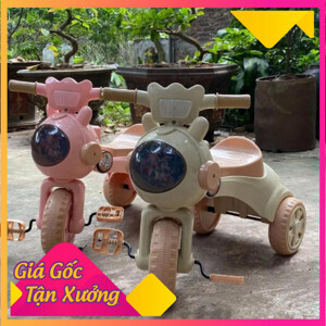 Xe đạp 3 bánh có đèn gấp gọn