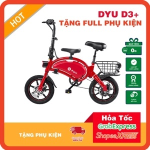 Xe đạp điện hông minh Dyu D3 plus