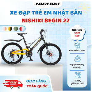 Xe đạp điện Nishiki 22