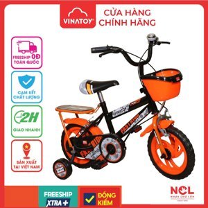 Xe đạp trẻ em Nhựa Chợ Lớn K108 - M1829-X2B - 12 inch, dành cho bé từ 3-4 tuổi