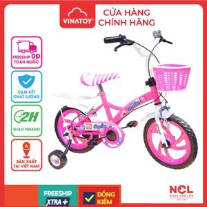 Xe đạp trẻ em Nhựa Chợ Lớn K105 - M1819-X2B - 14 inch, dành cho bé từ 4-5 tuổi