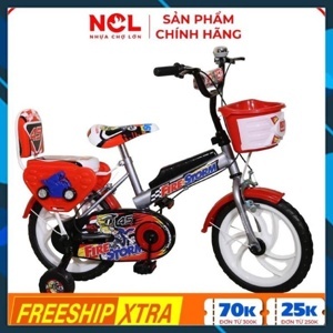 Xe đạp trẻ em Nhựa Chợ Lớn K90 - M1620-X2B - 12 inch, dành cho bé từ 3-4 tuổi