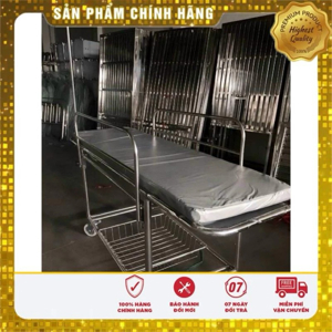 Xe đẩy băng ca inox