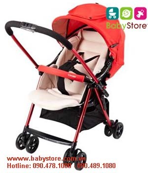 Xe đẩy Combi Well Comfort Cozy WT 200D - màu xanh/ đỏ/ tím
