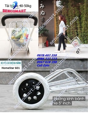 Xe đẩy đi chợ 2 bánh Ninda X800C