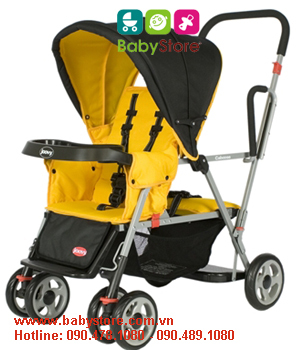 Xe đẩy trẻ em đôi một hàng Joovy Caboose