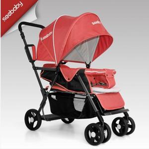 Xe đẩy trẻ em đôi Seebaby T12