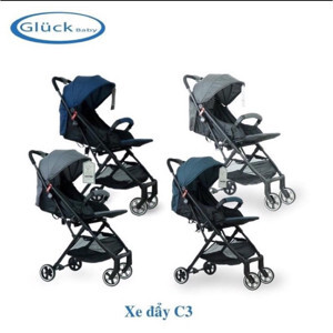 Xe đẩy du lịch gấp gọn gluck c3