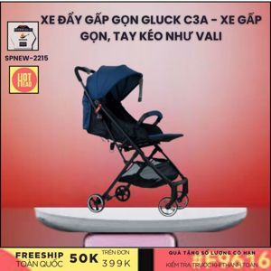 Xe đẩy gấp gọn gluck baby C3A