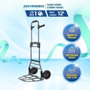 Xe đẩy hàng 2 bánh rút gọn Advindeq TL-150C