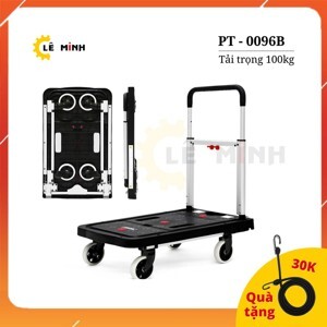 Xe đẩy hàng 4 bánh gấp gọn Maxkiwi PT-0096B