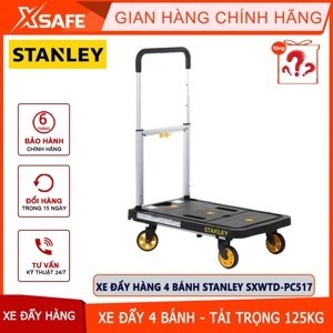 Xe đẩy hàng 4 bánh Stanley SXWTD-PC517