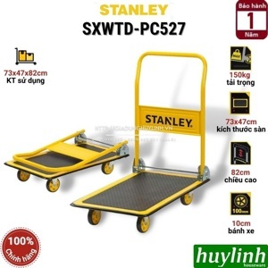 Xe đẩy hàng 4 bánh Stanley SXWTD-PC527