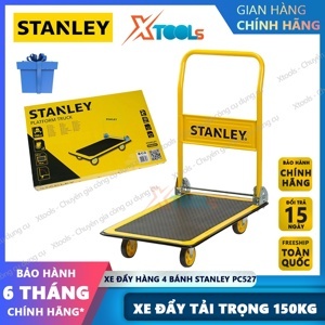 Xe đẩy hàng 4 bánh Stanley SXWTD-PC527