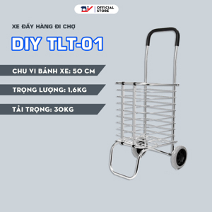 Xe đẩy hàng đi chợ DIY TLT-01