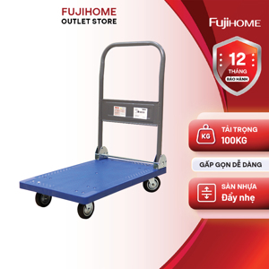 Xe đẩy hàng sàn nhựa Fujihome PH150A