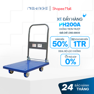 Xe đẩy hàng sàn nhựa Fujihome PH200A