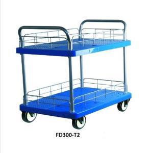 Xe đẩy hàng sàn nhựa hai tầng Feida FD300-T2 (FD-300T2) - 300 Kg