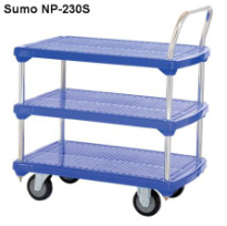 Xe đẩy hàng sàn nhựa Sumo NP-230S