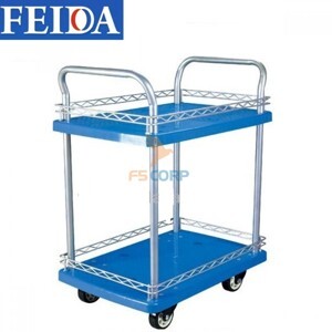 Xe đẩy sàn nhựa 2 tầng Feida FD 150 T2