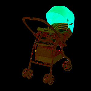 Xe đẩy trẻ em Aprica Luxuna Dual CTS Contrast