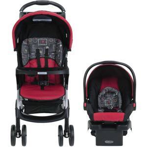 Xe đẩy trẻ em Graco Travel System LiteRider Chalk Art