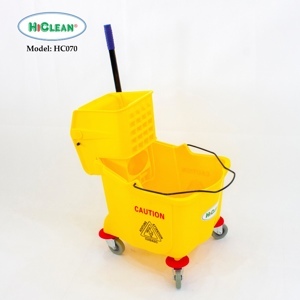 Xe đẩy vắt cây lau nhà 1 ngăn HiClean HC070