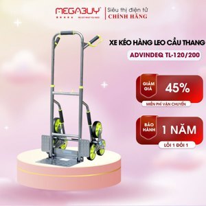 Xe kéo đẩy leo cầu thang 6 bánh rút gọn Advindeq TL-120/200