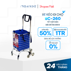 Xe kéo đi chợ, leo cầu thang Fujihome SC-260