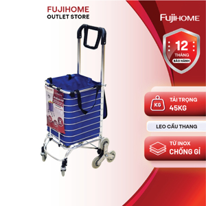 Xe kéo đi chợ, leo cầu thang Fujihome SC-260