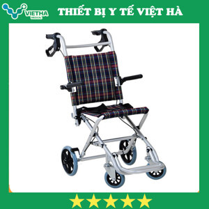 Xe lăn bánh nhỏ Lucass X-12 - có tay thắng
