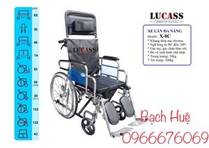 Xe lăn đa năng Lucass X-8C