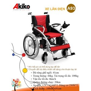 Xe lăn điện Akiko A93