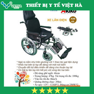 Xe lăn điện ngả nằm Akiko A99