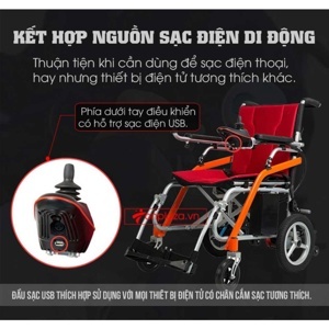 Xe lăn điện Việt Pháp TM031