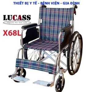 Xe lăn hợp kim nhôm Lucass X68L