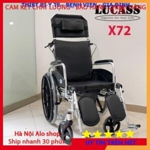 Xe lăn hợp kim nhôm Lucass X72