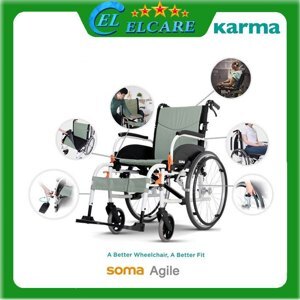 Xe lăn tay Karma Agile có phanh đôi