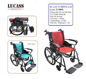 Xe lăn trẻ em Lucass X-980L