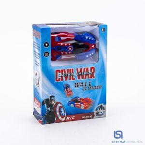 Xe leo tường Dk từ xa Captain America MX-03