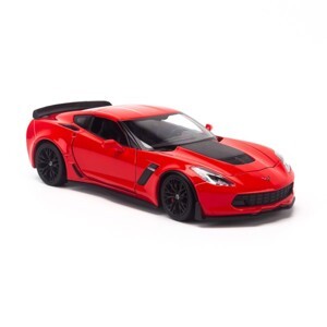 Xe mô hình 2017 Chevrolet Corvette Z06 1:24 Welly