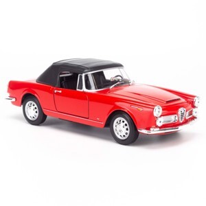 Xe mô hình Alfa Romeo Spider 2600 1960 - Soft Top 1:24 Welly