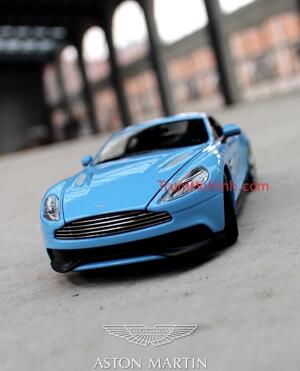 Xe mô hình Aston Martin Vanquish 1:24 Welly