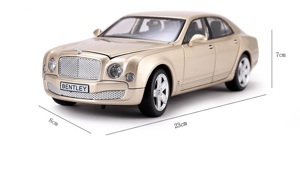 Xe mô hình Bentley Mulsanne 1:24 Double Horses